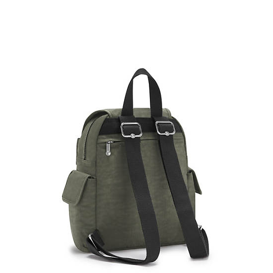 Kipling City Pack Mini Hátizsák Zöld | HU 1486ZU